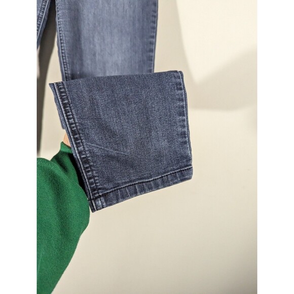 Democracy Blue Ab Technology Skinny Mid Rise Jeans Women Size 8 - Picture 5 of 7
